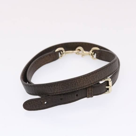 GUCCI Diamante Hand Bag Canvas Leather 2way Brown Beige 247286 Auth tb817 - Picture 12 of 16